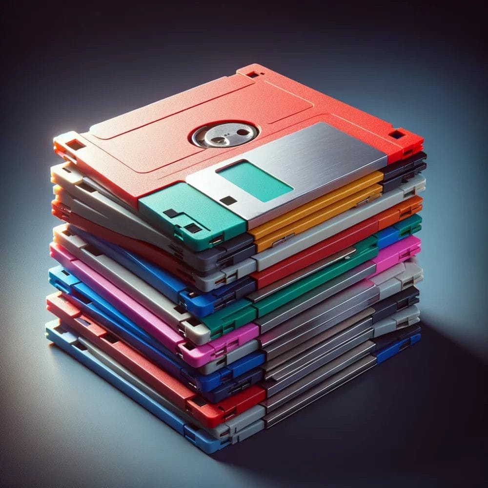 floppy disks