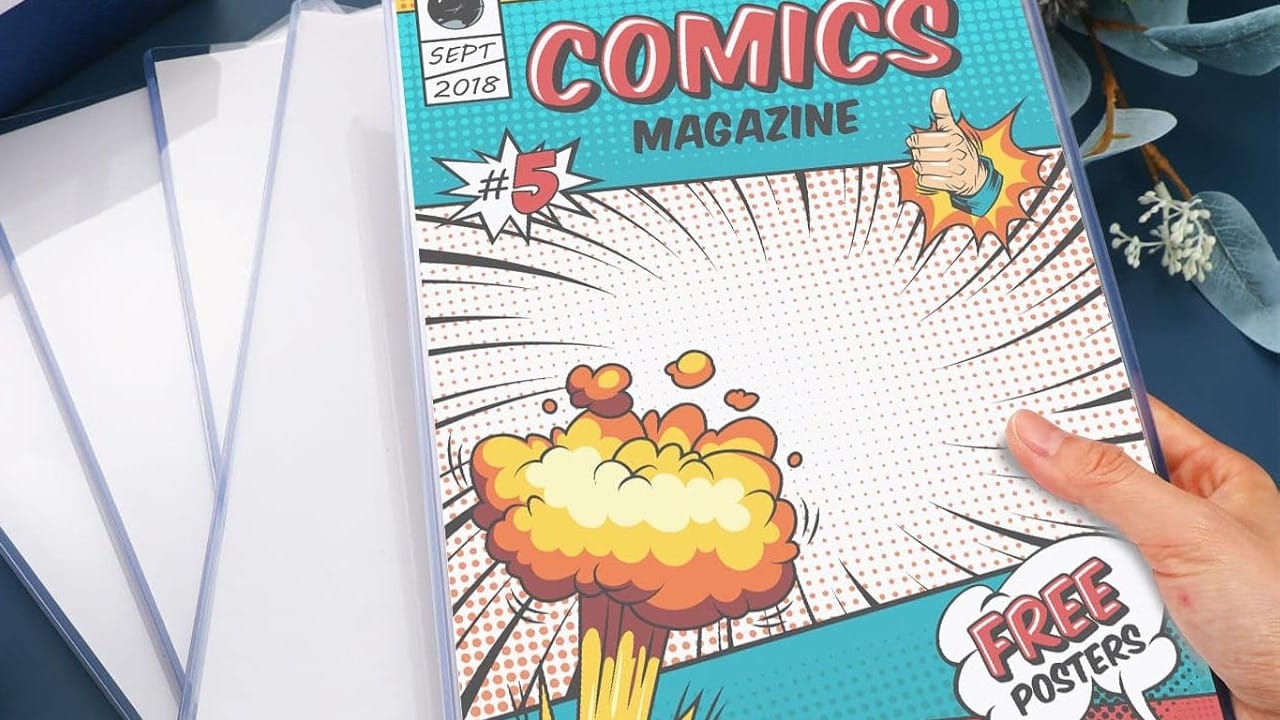 comic book protector case