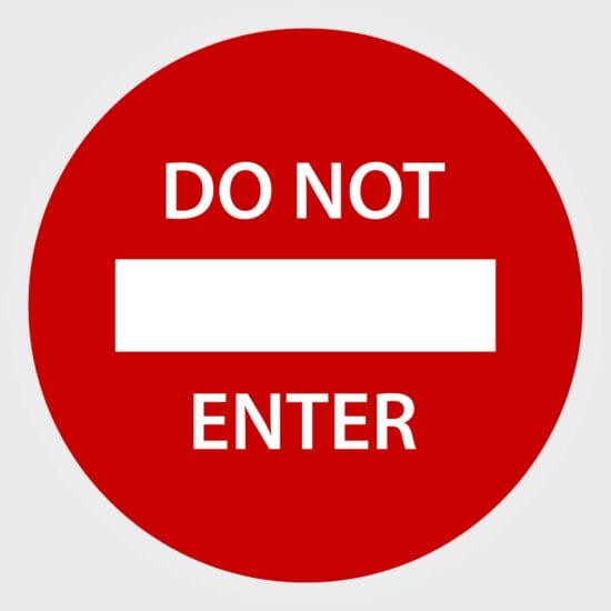 Do Not Enter Your Home Immediately