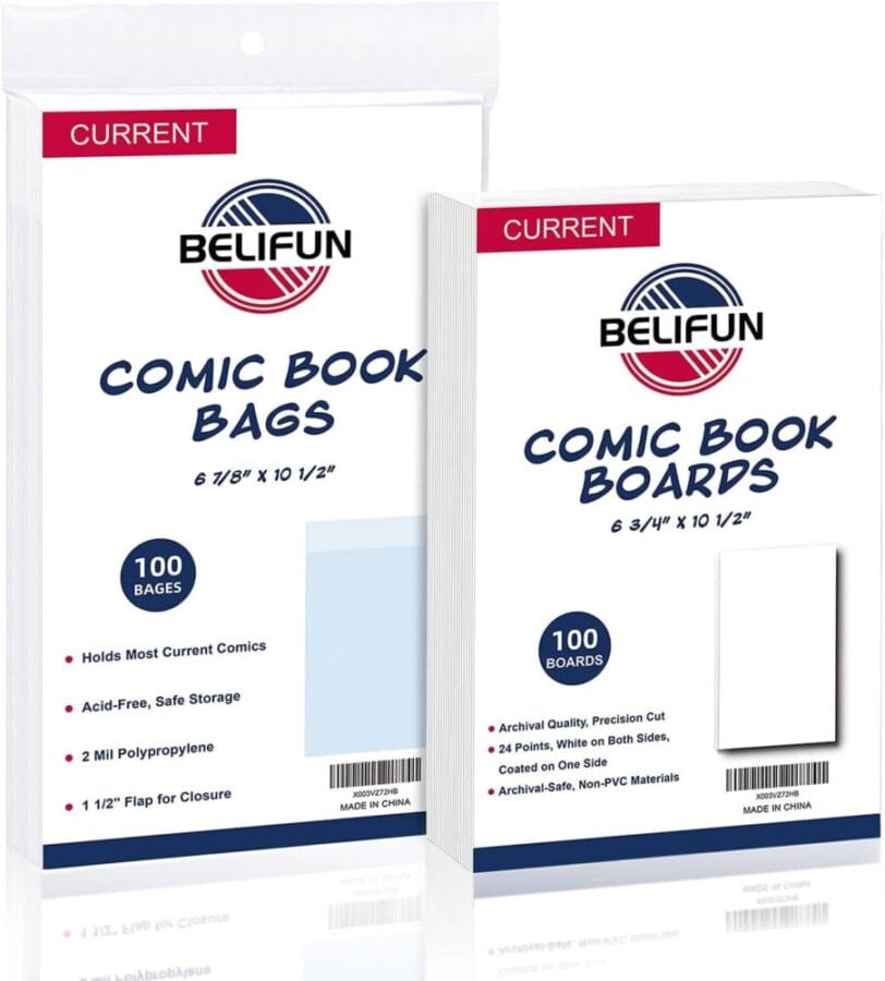 Cheapest comic book sleeves