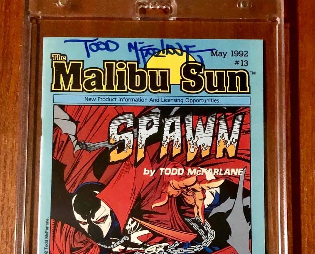 comic book display