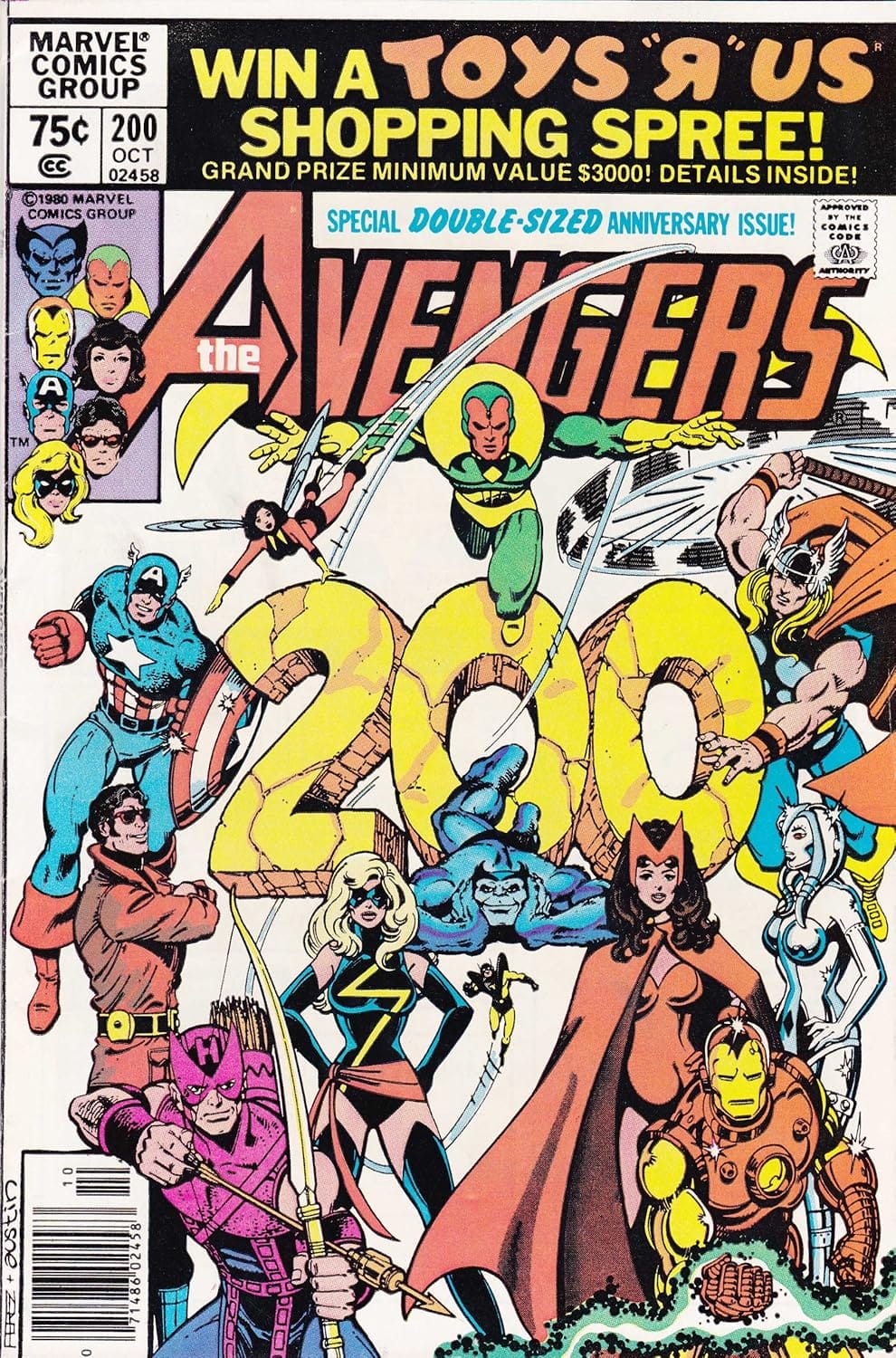 strangest Avengers comic book